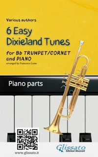 Trumpet & Piano "6 Easy Dixieland Tunes" piano parts - traditional American - E-Book