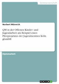 QM in der Offenen Kinder- und Jugendarbeit am Beispiel eines Pilotprojektes der Jugendzentren Köln gGmbH - Norbert Münnich - E-Book
