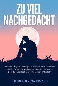 Zu viel nachgedacht - Friedrich Zimmermann - E-Book