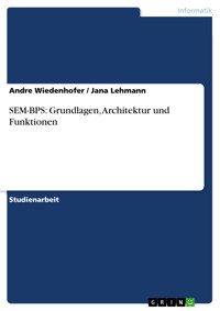 SEM-BPS: Grundlagen, Architektur und Funktionen - Andre Wiedenhofer - E-Book