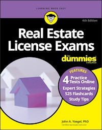 Real Estate License Exams For Dummies with Online Practice Tests - John A. Yoegel - E-Book