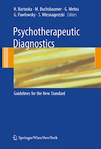 Psychotherapeutic Diagnostics -  - E-Book