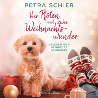 Vier Pfoten und zwei Weihnachtswunder - Petra Schier - E-Book + Hörbuch