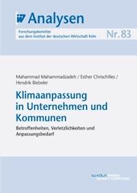 Klimaanpassung in Unternehmen und Kommunen - Mahammad Mahammadzadeh - E-Book