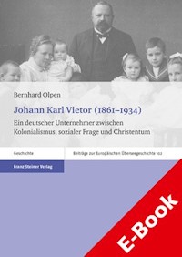Johann Karl Vietor (1861–1934) - Bernhard Olpen - E-Book