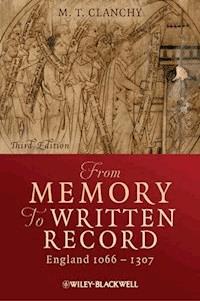 From Memory to Written Record - Michael T. Clanchy - E-Book