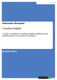 Canadian English - Aleksandra Skorupska - E-Book