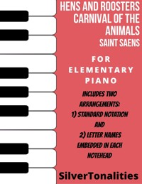 Hens and Roosters Carnival of the Animals Elementary Piano Sheet Music Combo - SilverTonalities - E-Book