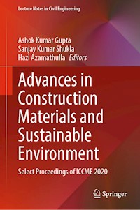 Advances in Construction Materials and Sustainable Environment -  - E-Book