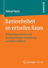 Barrierefreiheit im virtuellen Raum - Helmut Vieritz - E-Book