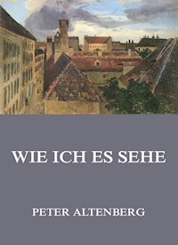 Wie ich es sehe - Peter Altenberg - E-Book