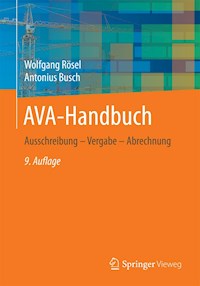 AVA-Handbuch - Wolfgang Rösel - E-Book
