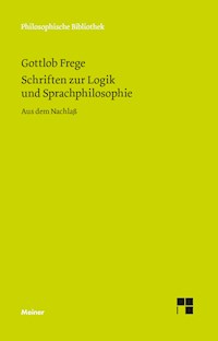 Schriften zur Logik und Sprachphilosophie - Gottlob Frege - E-Book