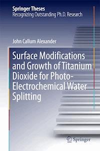 Surface Modifications and Growth of Titanium Dioxide for Photo-Electrochemical Water Splitting - John Alexander - E-Book