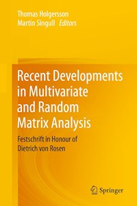 Recent Developments in Multivariate and Random Matrix Analysis -  - E-Book
