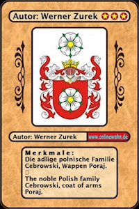 Die adlige polnische Familie Cebrowski, Wappen Poraj. The noble Polish family Cebrowski, coat of arms Poraj. - Werner Zurek - E-Book