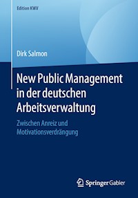 New Public Management in der deutschen Arbeitsverwaltung - Dirk Salmon - E-Book