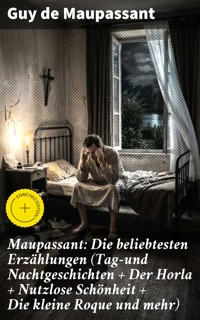 Maupassant: Die beliebtesten Erzählungen (Tag-und Nachtgeschichten + Der Horla + Nutzlose Schönheit + Die kleine Roque und mehr) - Guy de Maupassant - E-Book