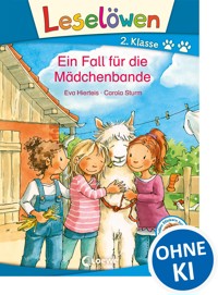 Leselöwen 2. Klasse - Ein Fall für die Mädchenbande - Eva Hierteis - E-Book