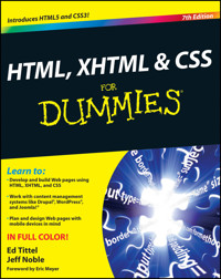 HTML, XHTML and CSS For Dummies - Ed Tittel - E-Book