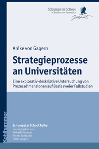 Strategieprozesse an Universitäten - Anike von Gagern - E-Book