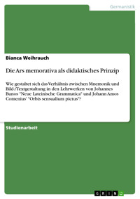 Die Ars memorativa als didaktisches Prinzip - Bianca Weihrauch - E-Book