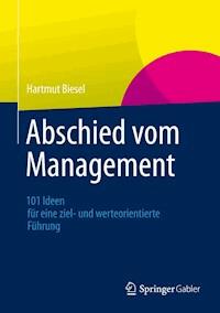 Abschied vom Management - Hartmut Biesel - E-Book