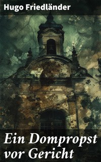 Ein Dompropst vor Gericht - Hugo Friedländer - E-Book