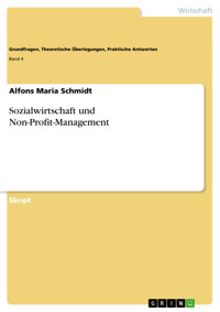 Sozialwirtschaft und Non-Profit-Management - Alfons Maria Schmidt - E-Book