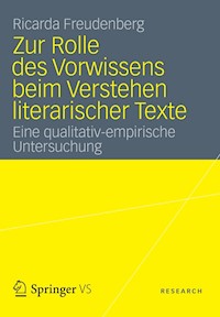 Zur Rolle des Vorwissens beim Verstehen literarischer Texte - Ricarda Freudenberg - E-Book