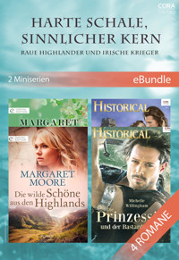 Harte Schale, sinnlicher Kern - Raue Highlander und irische Krieger (2 Miniserien) - MARGARET MOORE - E-Book
