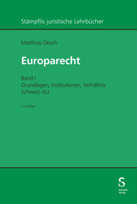 Europarecht - Matthias Oesch - E-Book