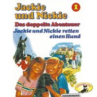 Jackie und Nickie - Das doppelte Abenteuer, Original Version, Folge 1: Jackie und Nickie retten einen Hund - Gaby Martin - Hörbuch