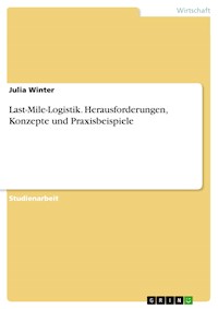 Last-Mile-Logistik. Herausforderungen, Konzepte und Praxisbeispiele - Julia Winter - E-Book