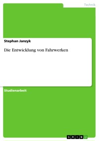Die Entwicklung von Fahrwerken - Stephan Janzyk - E-Book