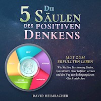 Die 5 Säulen des positiven Denkens – Mut zum erfüllten Leben: Wie Sie Ihre Bestimmung finden, zum Meister Ihrer Gefühle werden und den Weg zum bedingungslosen Glück entdecken - David Heimbacher - Hörbuch