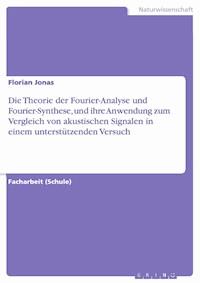 Die Theorie der Fourier-Analyse und Fourier-Synthese, und ihre Anwendung zum Vergleich von akustischen Signalen in einem unterstützenden Versuch - Jonas Florian - E-Book