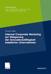 Internal Corporate Venturing zur Steigerung der Innovationsfähigkeit etablierter Unternehmen - Florian Mes - E-Book