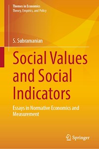Social Values and Social Indicators - S. Subramanian - E-Book