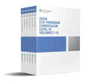 2024 CFA Program Curriculum Level III Box Set -  - E-Book