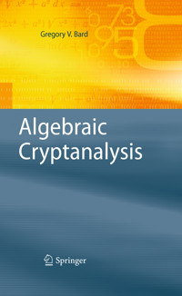 Algebraic Cryptanalysis - Gregory Bard - E-Book