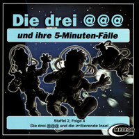 Die drei @@@ (Die drei Klammeraffen), Staffel 2, Folge 4: Die drei @@@ und die irritierende Insel - Nikolaus Hartmann - Hörbuch