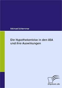 Die Hypothekenkrise in den USA und ihre Auswirkungen - Michael Schlemmer - E-Book
