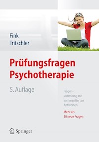 Prüfungsfragen Psychotherapie -  - E-Book