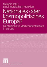 Nationales oder kosmopolitisches Europa? -  - E-Book