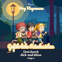 Gefährliche Rauchzeichen (Drei durch dick und dünn, Folge 5) - Jörg Hagemann - Hörbuch