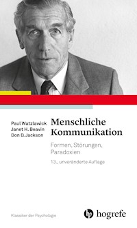 Menschliche Kommunikation - Paul Watzlawick - E-Book