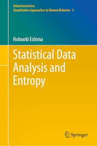 Statistical Data Analysis and Entropy - Nobuoki Eshima - E-Book