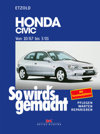 Honda Civic von 10/87 bis 3/01 - Rüdiger Etzold - E-Book