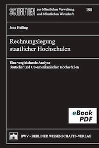 Rechnungslegung staatlicher Hochschulen - Jens Heiling - E-Book